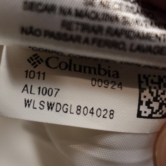 Columbia Quilted Fleece-Lined Vest Women’s Medium White Gray Outdoor Layer - Picture 11 of 12